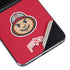 Ohio State University OSUBuckeyes Light Grey Galaxy Z Flip5 5G Skin
